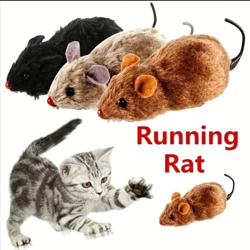 Running Rat Play Cat Toy